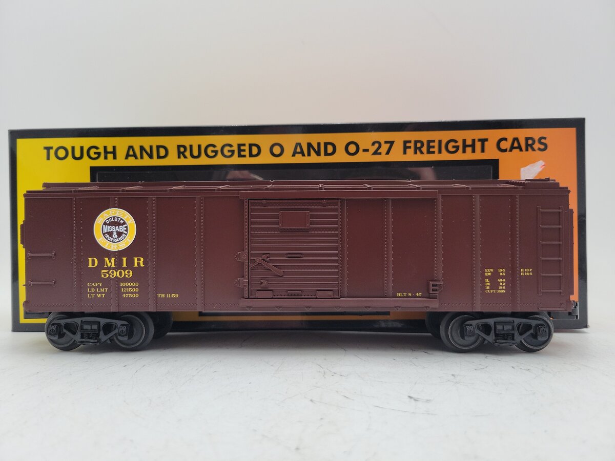 MTH 30-71114 O 40' Steel Boxcar DM&IR #5909 LN/Box