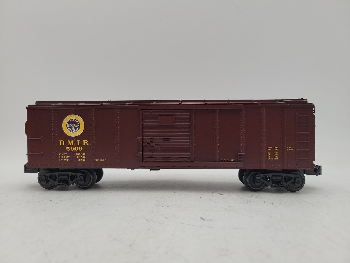MTH 30-71114 O 40' Steel Boxcar DM&IR #5909 LN/Box