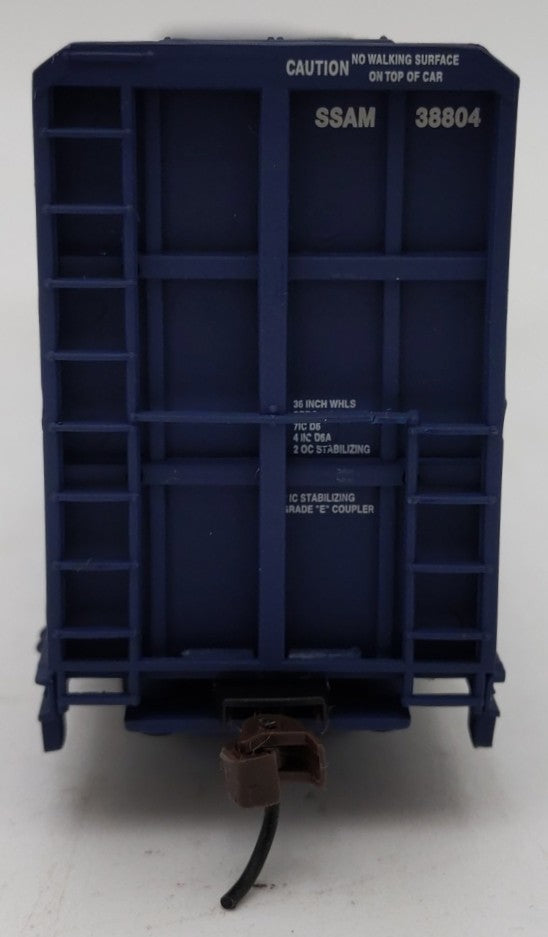 Walthers 932-4129 HO SSAM/WC 72' Centerbeam Flat Car #38804 EX/Box