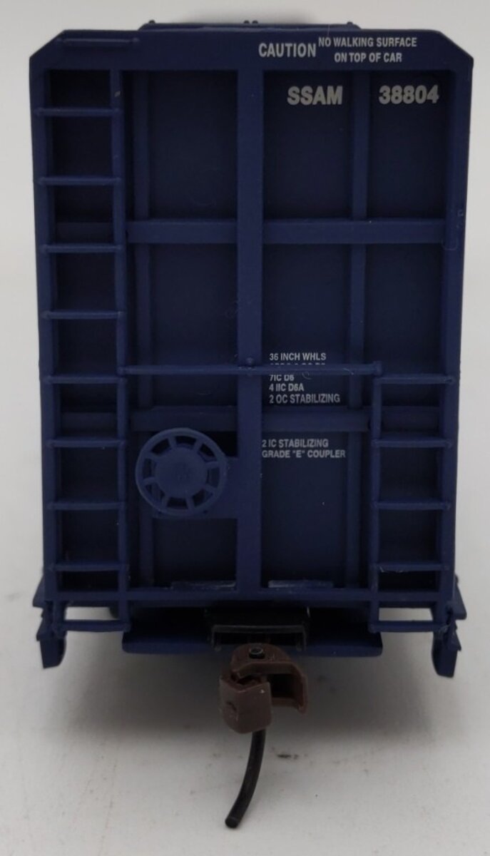 Walthers 932-4129 HO SSAM/WC 72' Centerbeam Flat Car #38804 EX/Box