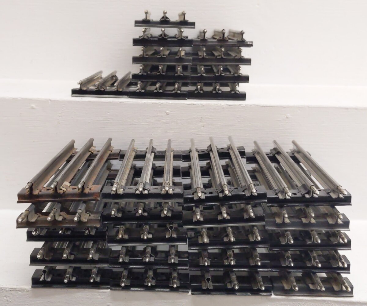 Lionel 6-65505 O Half-Straight Track Section (30)