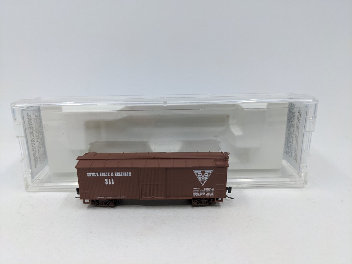 Micro-Trains Nn3 Devil's Gulch & Helengon 30' Box Car #311 LN/Box