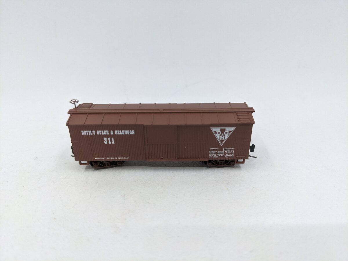 Micro-Trains Nn3 Devil's Gulch & Helengon 30' Box Car #311 LN/Box