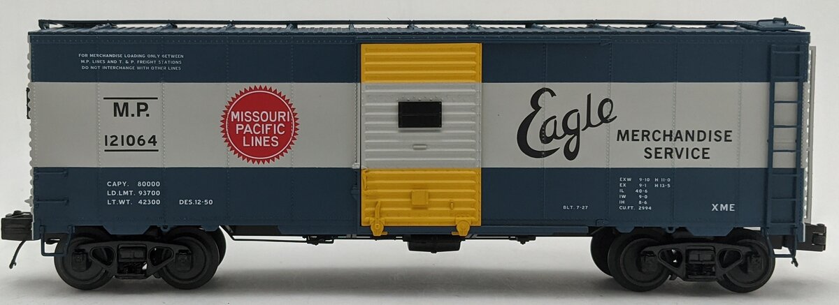 MTH 20-93934 O Gauge Missouri Pacific 40'' AAR Boxcar #121064 LN/Box