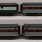Atlas 3001654 O Gauge Premier 70' Streamline Passenger Car Set LN/Box