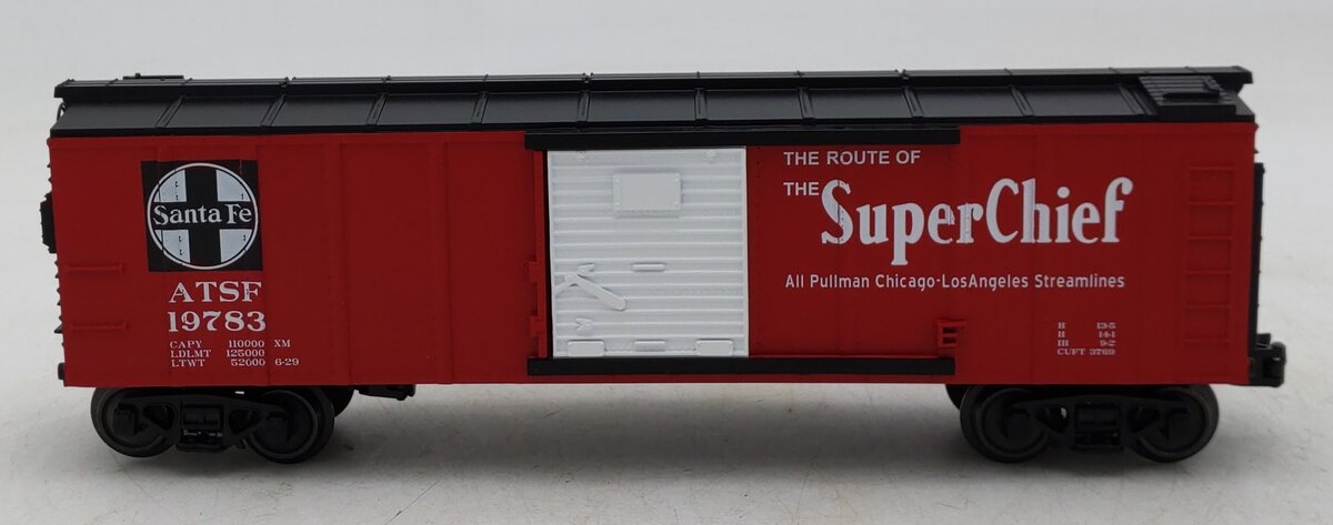 MTH 30-71160 O Gauge Santa Fe "Super Chief" Boxcar #19783 LN/Box