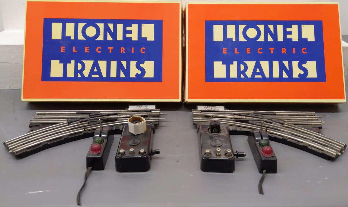 Lionel 6-5132S Pair of 6-5132/6-5133 Remote Control Switches VG/Box