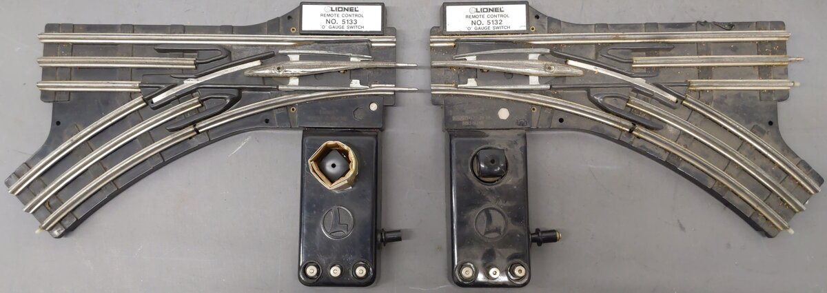 Lionel 6-5132S Pair of 6-5132/6-5133 Remote Control Switches VG/Box