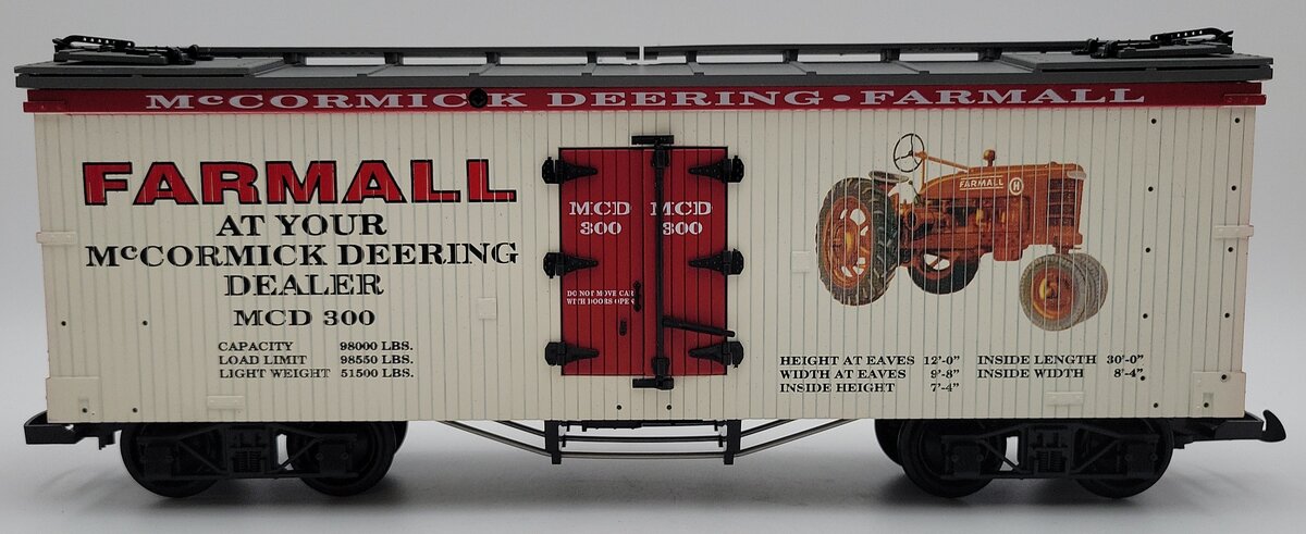 USA Trains 16163 G McCormick-Deering Refrigerator Car EX/Box
