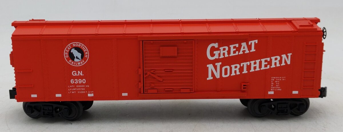 MTH 30-71253 O Gauge Great Northern Boxcar #6390 LN/Box