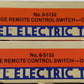 Lionel 6-5132S Pair of 6-5132/6-5133 Remote Control Switches VG/Box