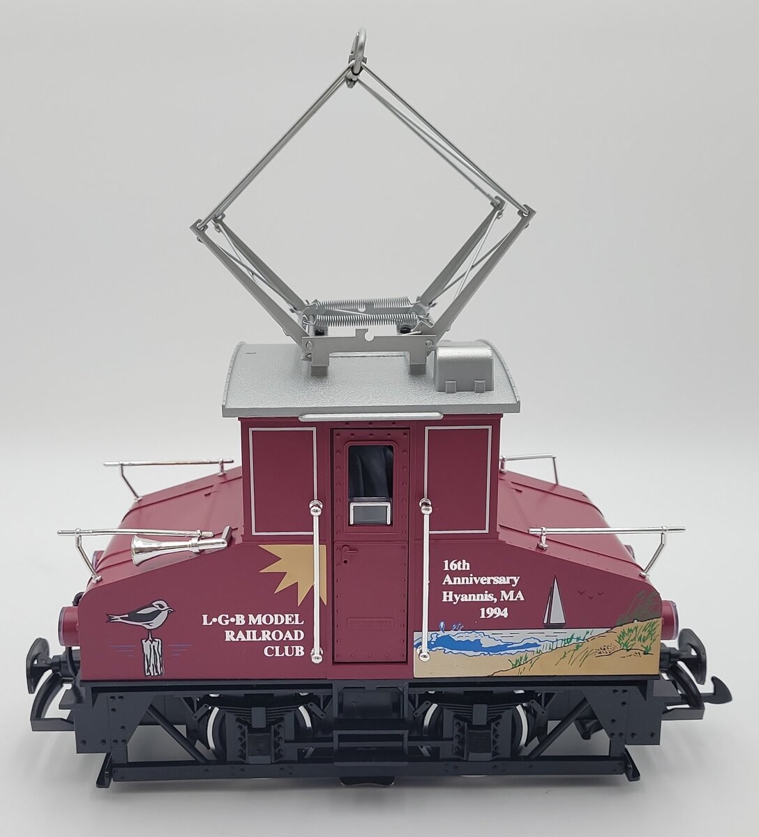 LGB 2030CL G LGB RR Club 16th Anniversary E-1 Steeple Cab Electric Locomotive LN/Box