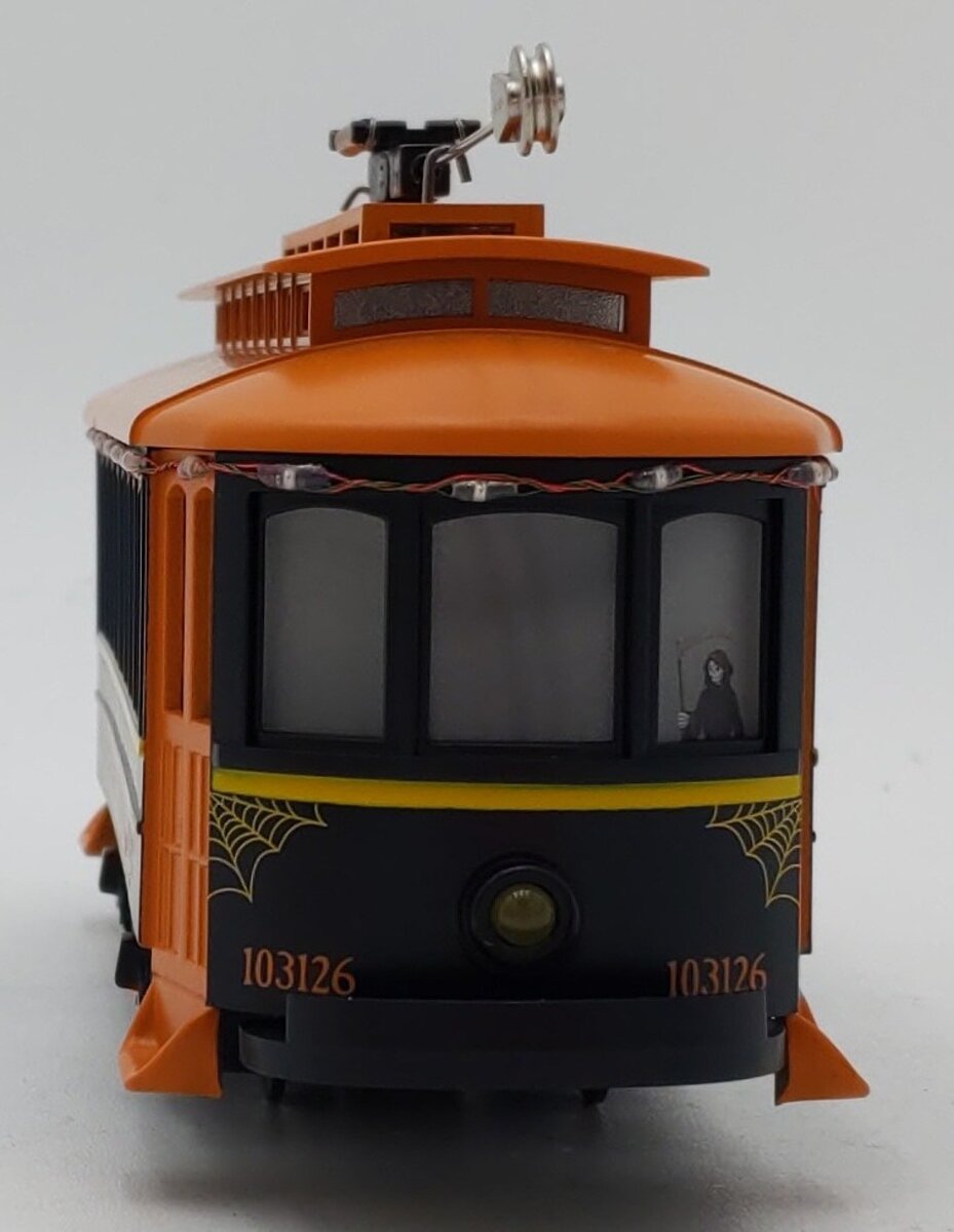 MTH 30-5265 O Transylvania Traction Company Bump-n-Go Trolley w/LED Lights LN/Box