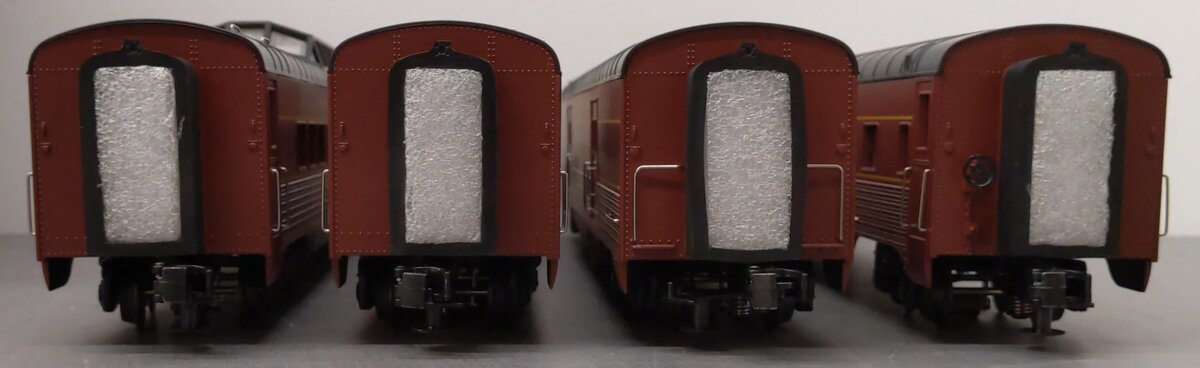 MTH 30-68252 O Gauge Pennsylvania 4-Car 60' Streamlined Passenger Set NIB