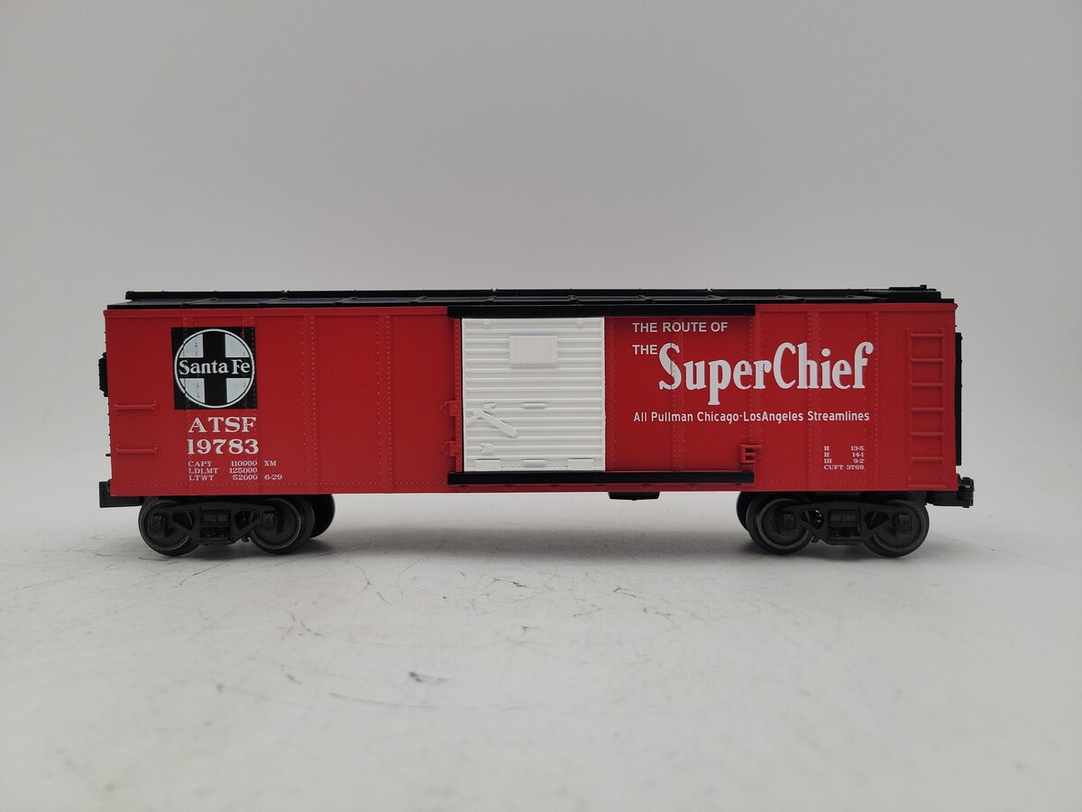 MTH 30-71160 O Gauge Santa Fe "Super Chief" Boxcar #19783 LN/Box
