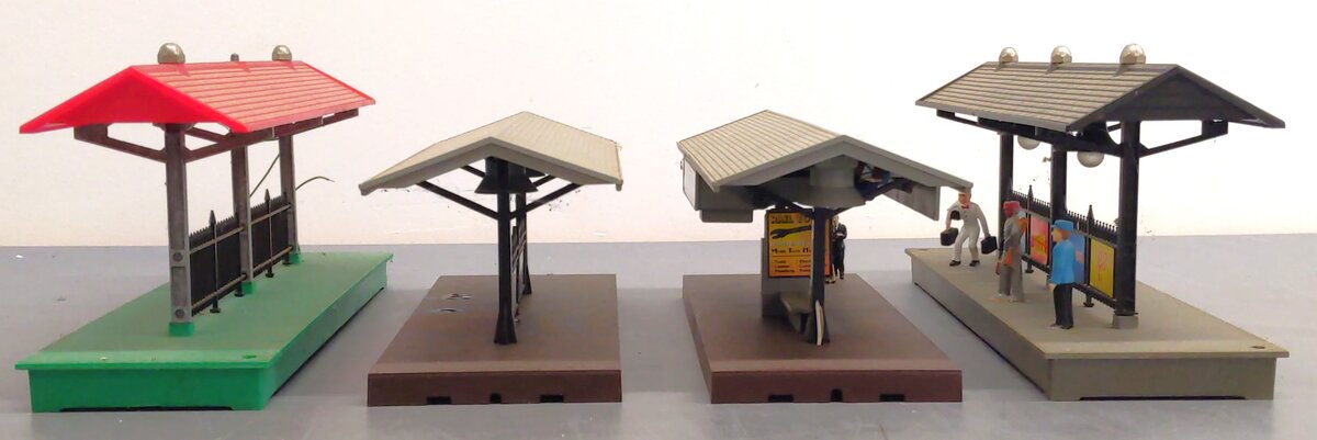Lionel & MTH O Gauge Assorted Train Station Platforms [4] VG