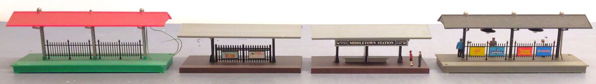 Lionel & MTH O Gauge Assorted Train Station Platforms [4] VG
