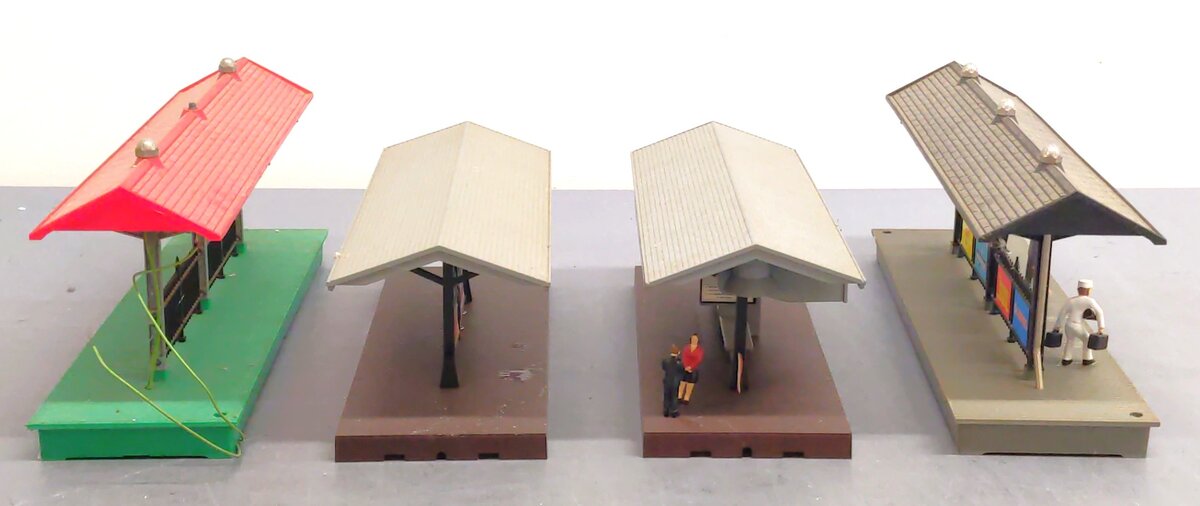 Lionel & MTH O Gauge Assorted Train Station Platforms [4] VG