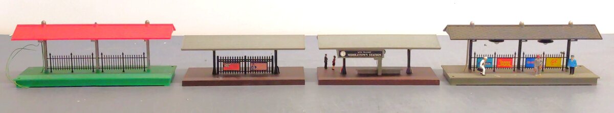 Lionel & MTH O Gauge Assorted Train Station Platforms [4] VG