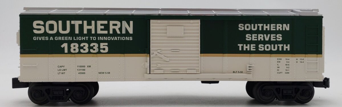 MTH 30-71251 O Gauge Southern Box Car #18335 LN/Box
