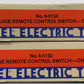 Lionel 6-5132S Pair of 6-5132/6-5133 Remote Control Switches EX/Box