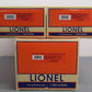 Lionel 6-21875 O Gauge CSX Husky Stack Cars w/Containers LN/Box