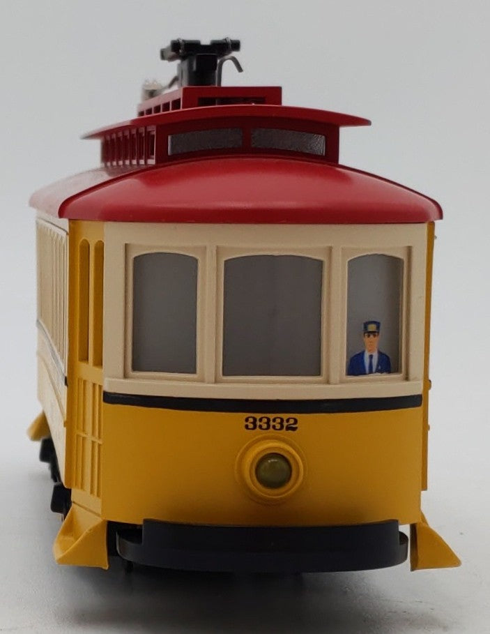 MTH 30-5248 O Metropolis Bump-N-Go Trolley #3332 LN/Box