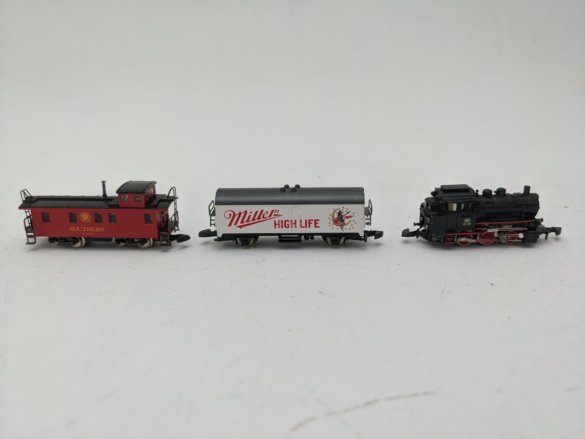 Marklin 88165 Special Edition Miller Z Gauge Steam Freight Train Set EX/Box