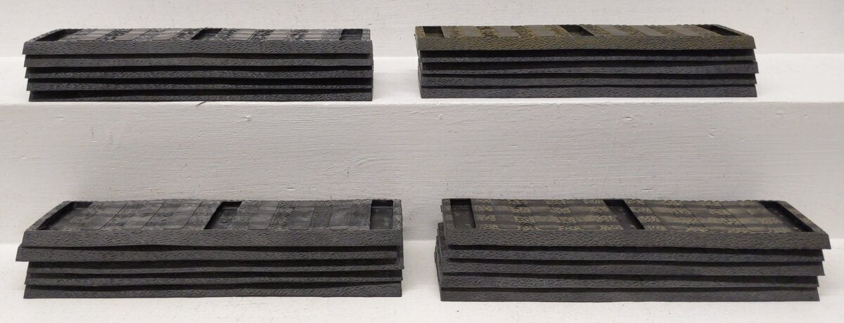 Lionel O Gauge Straight Johnson Rubber Track Beds (20) VG