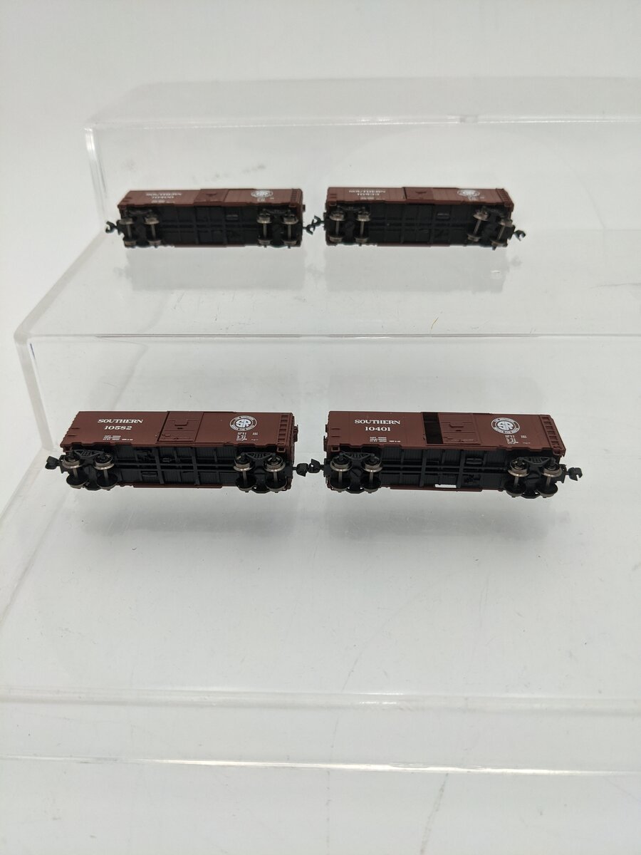 American Z-Line AZL914312-1 Z Scale Southern 40' AAR Boxcar (Pack of 4) LN/Box
