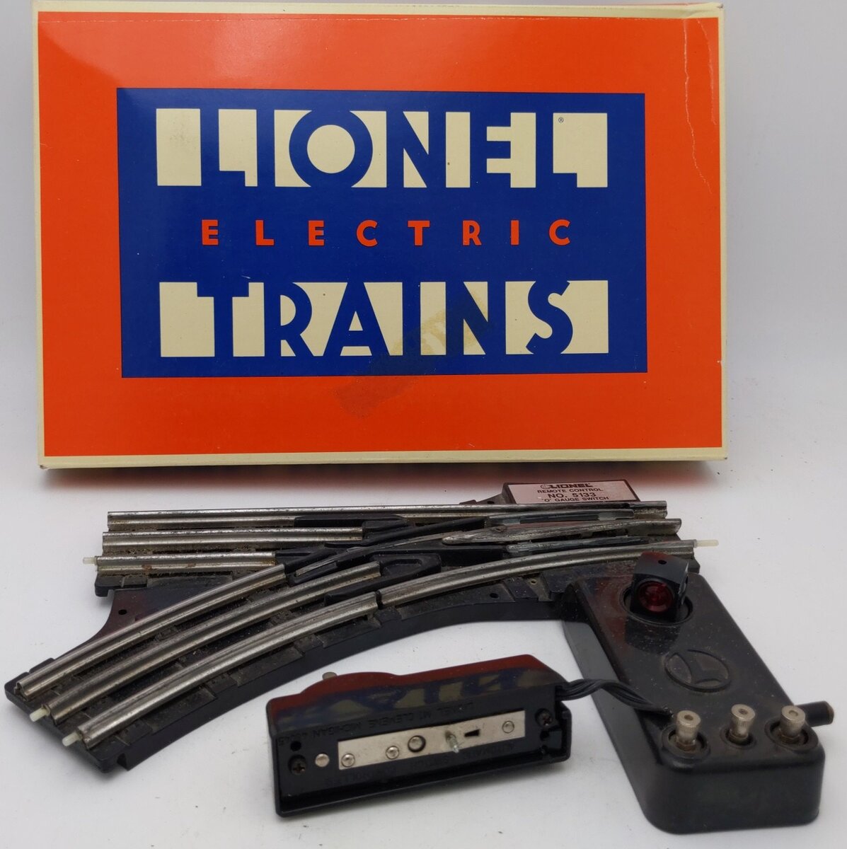 Lionel 6-5133 O Gauge Left Hand Remote Control Switch Turnout EX/Box