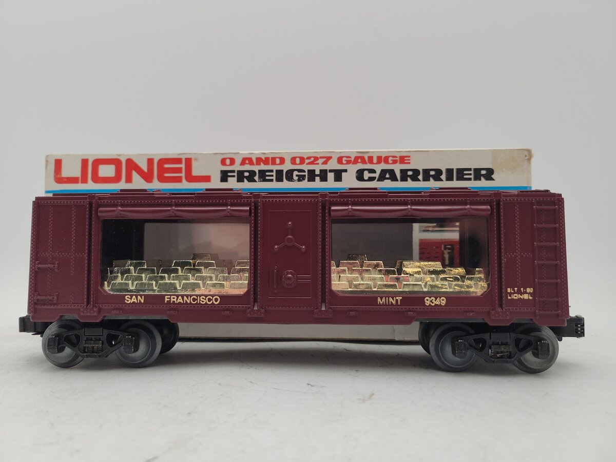 Lionel 6-9349 O Gauge Gold Bullion San Francisco Mint Car #9349 EX/Box