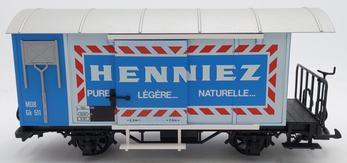 LGB 4228 G Scale Henniez Boxcar #511 EX/Box