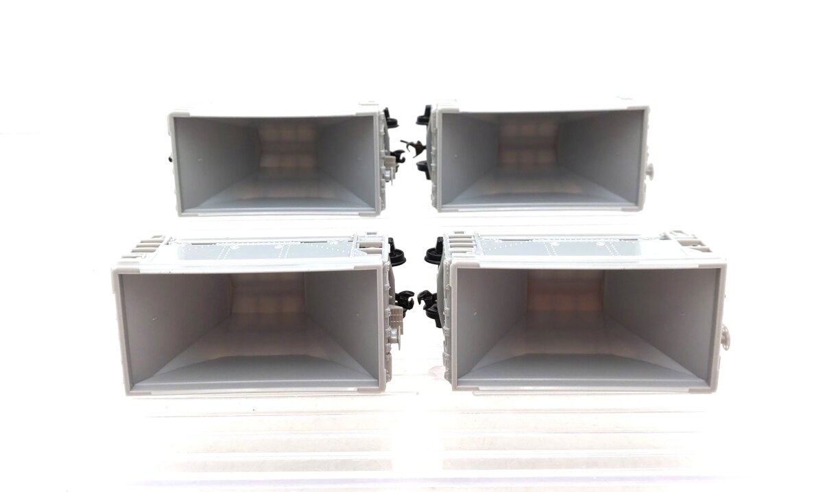 Walthers 932-4500 HO Undecorated Taconite Version Ore Cars (Pack of 4) LN/Box