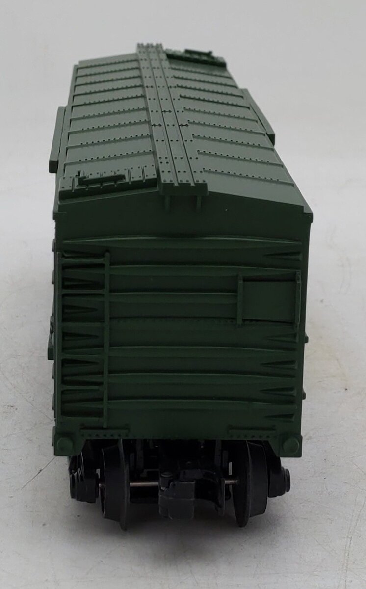 MTH 30-71239 O Gauge Reading Operating Boxcar w/Signal Man #18465 EX/Box