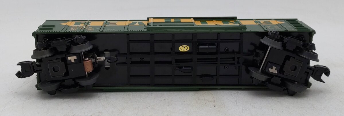MTH 30-71239 O Gauge Reading Operating Boxcar w/Signal Man #18465 EX/Box