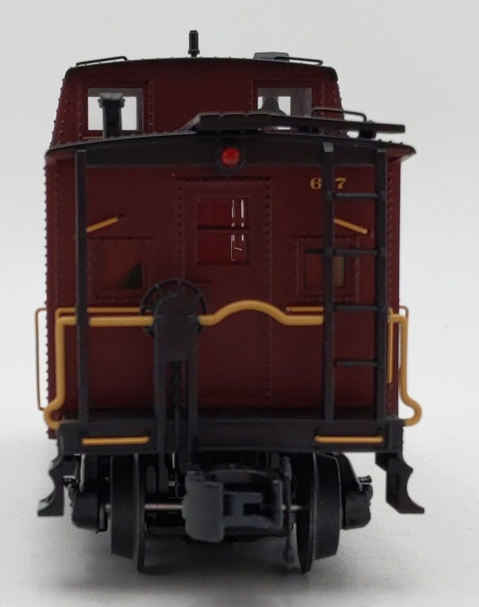 MTH 20-91725 O Chicago Great Western Center Cupola Steel Caboose #617 LN/Box