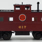 MTH 20-91725 O Chicago Great Western Center Cupola Steel Caboose #617 LN/Box