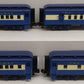 MTH 30-69363 O Gauge RailKing Jersey Central 4-Car 60’ Madison Passenger Set NIB