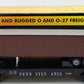 MTH 30-7626 O Gauge Pennsylvania Railroad Flatcar w/ Trailer #474399 LN/Box