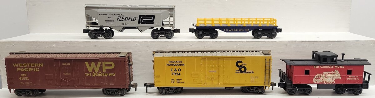 Atlas and Other O Gauge Assorted Freight Cars [5] VG