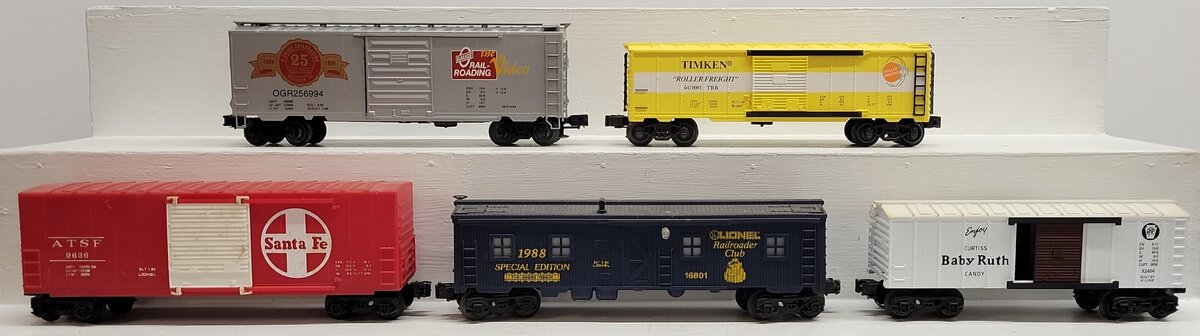 Atlas and Other O Gauge Assorted Freight Cars [5] VG