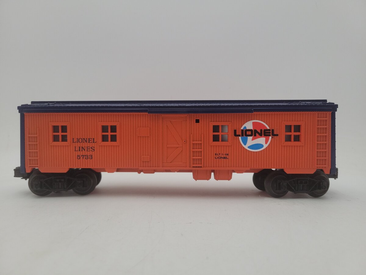 Lionel 6-5733 O Gauge Lionel Lines Illuminated Bunk Car #5733 EX/Box