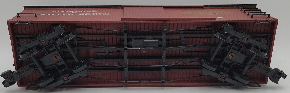 Bachmann 93344 G Scale Florence & Cripple Creek Wood Box Car #588 EX/Box