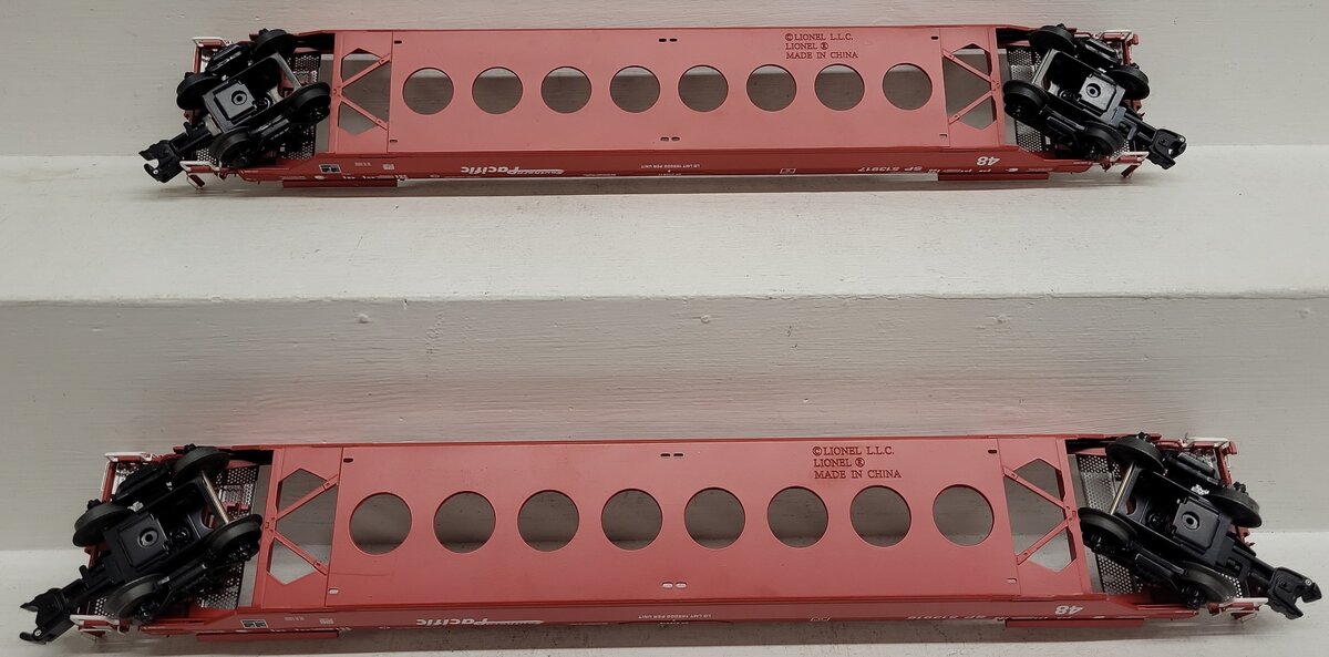 Lionel 6-11869 Southern Pacific Intermodal Husky Stack (Set of 2) EX/Box