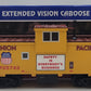 USA Trains R12103 G Union Pacific Yellow/Oxide Extended Vision Caboose #25743 LN/Box