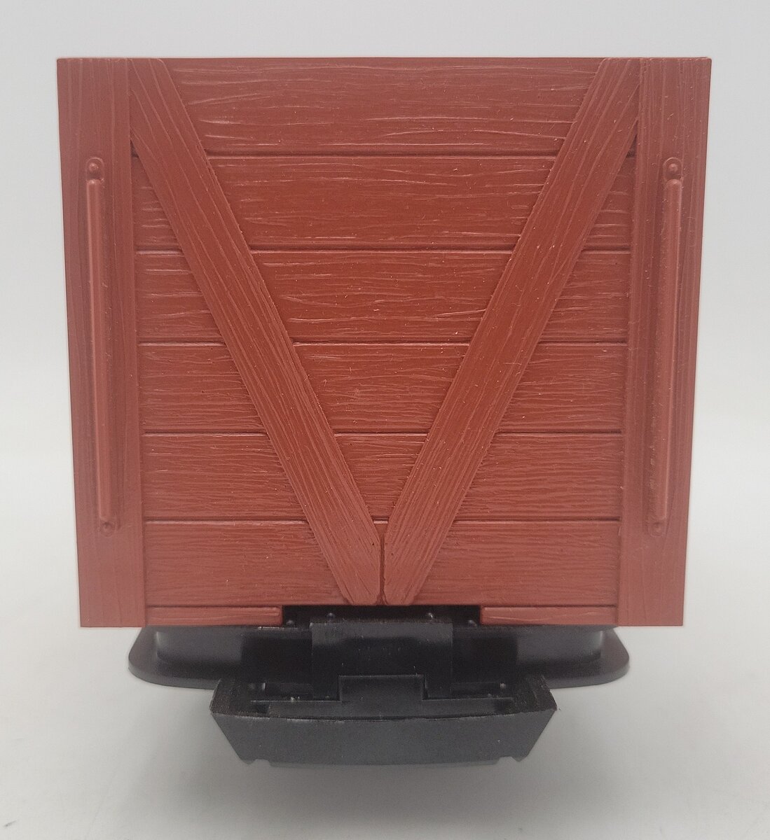 LGB 4045 G Scale Flat Car with Red Shell Barrels EX/Box