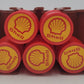LGB 4045 G Scale Flat Car with Red Shell Barrels EX/Box