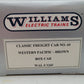 Williams 3260 O Scale Western Pacific Boxcar #19145 LN/Box