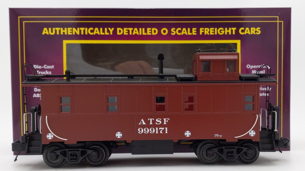 MTH 20-91874 O Gauge Santa Fe Steel Caboose #999171 LN/Box
